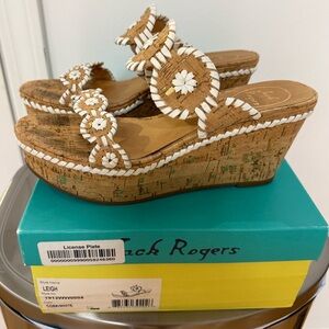 Jack Rogers Cork Wedge size 8